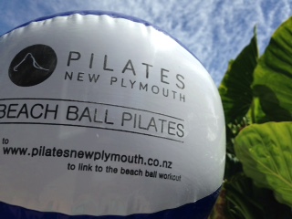 Beach Ball Pilates Workout